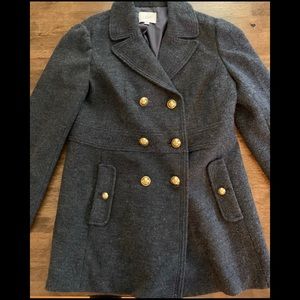 J Crew Majesty Wool Peacoat